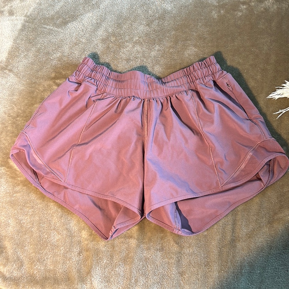 Lilac LuluLemon Shorts 4